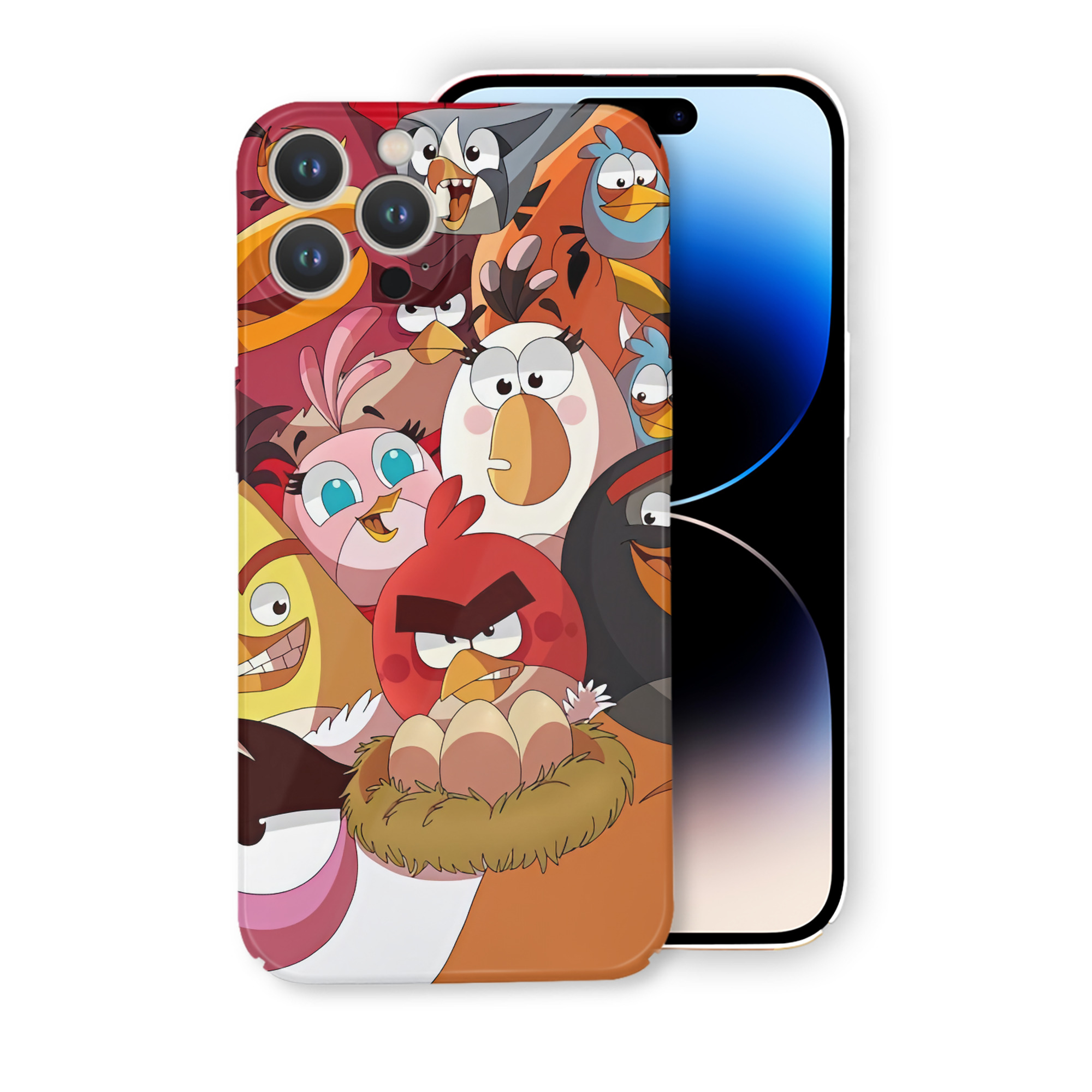 （画像用） Angry Birds アングリーバード 【iPhone 14シリーズ対応】ハードケース